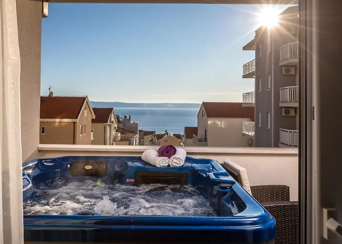 Apartment Luxury Sky With Sea View And Whirlpool